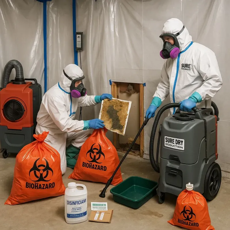 Contaminated Water Handling Protocols process in Indian Heights, IN