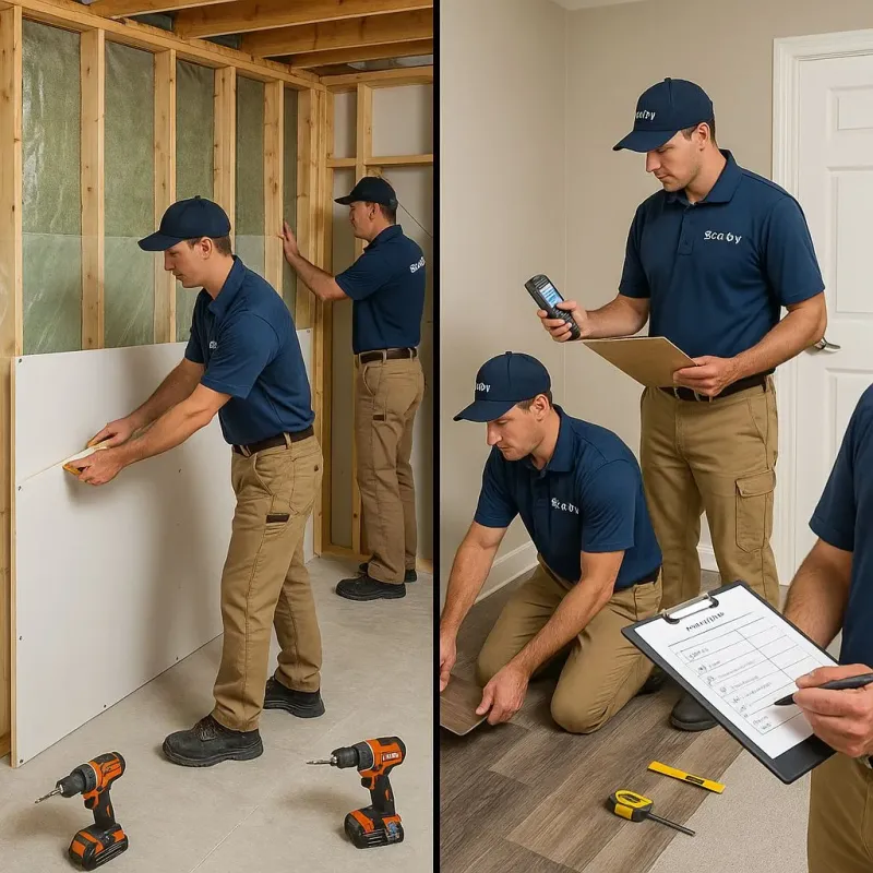 Repairs and Reconstruction process in Indian Heights, IN